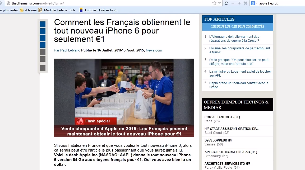 What is a stolen iPhone extortion scam?