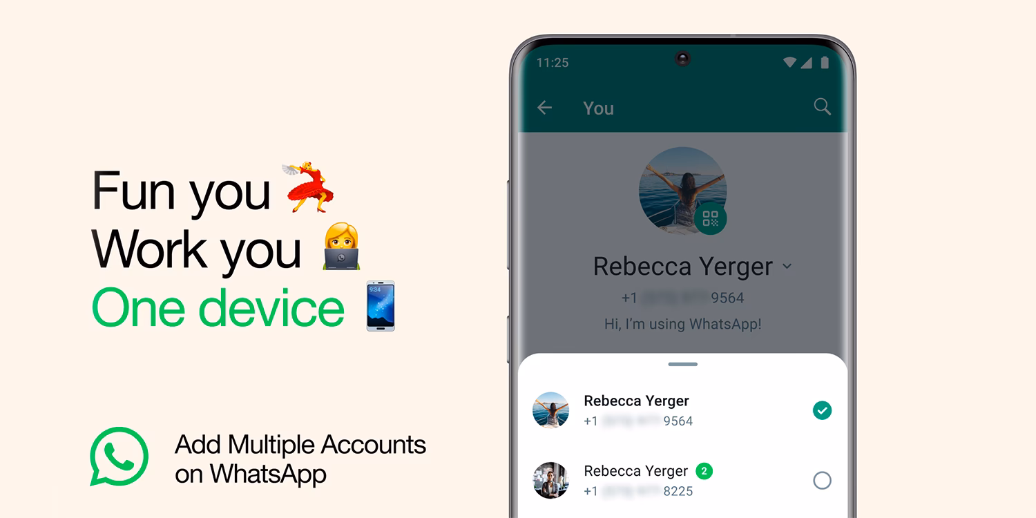 Can I use two WhatsApp accounts on one iPhone?