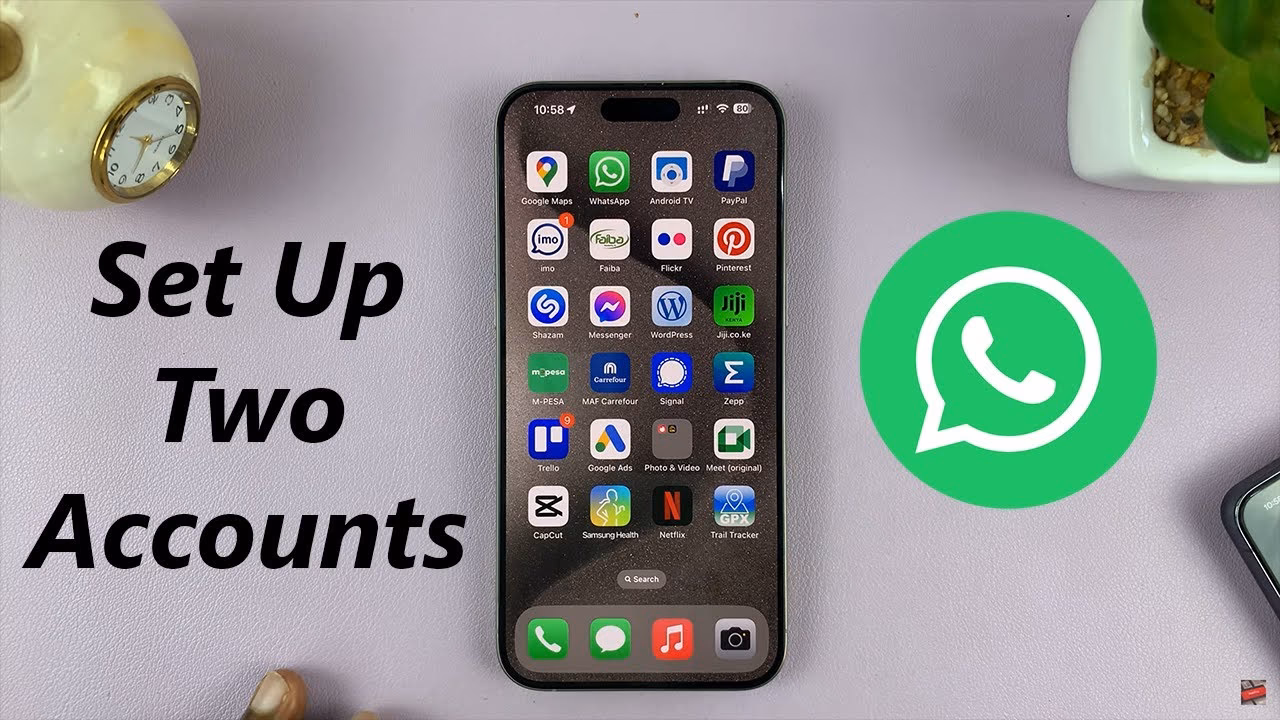 How to sync two WhatsApp accounts on one phone?