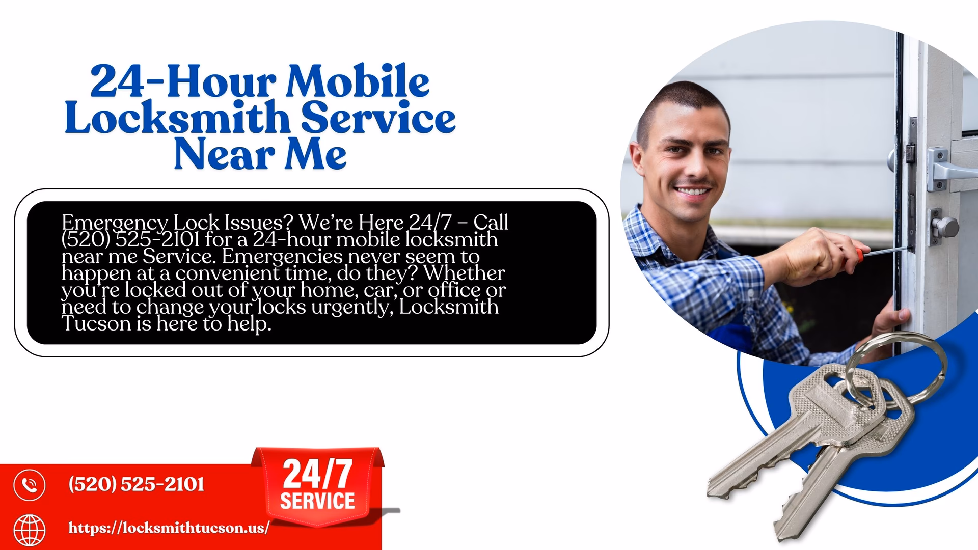 Are locksmith services available 24/7?