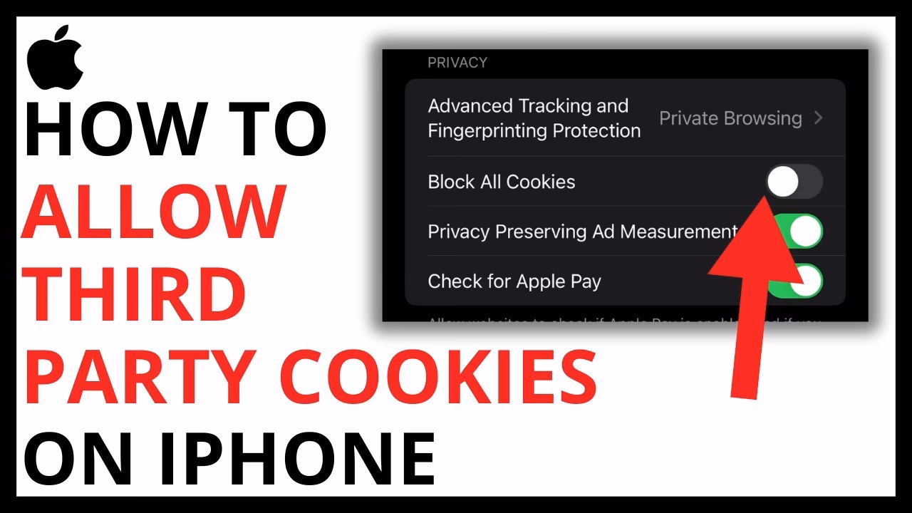 How to block cookies on iPhone?