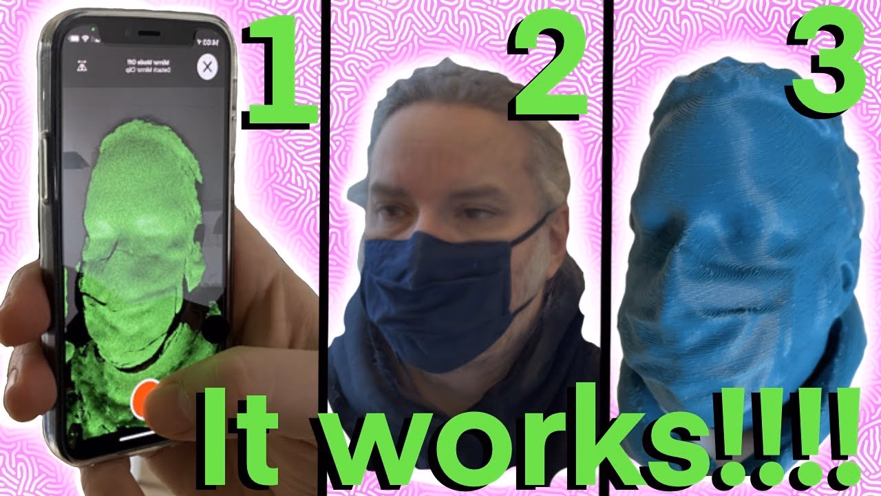 Can you use a Face-ID camera for a 3D scan?