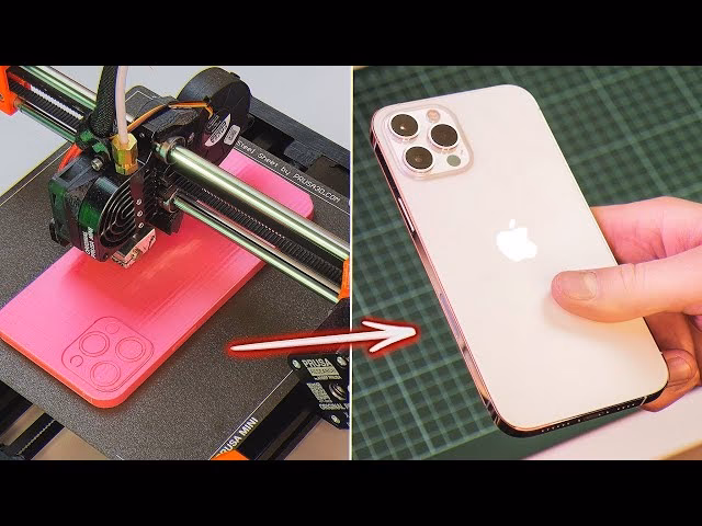 Can 3D printing be used to make a phone case?