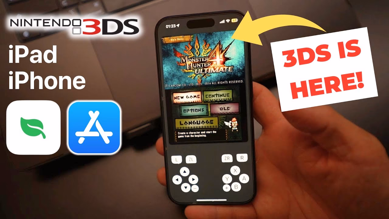 Does Xone 3DS emulator work on iPhone?