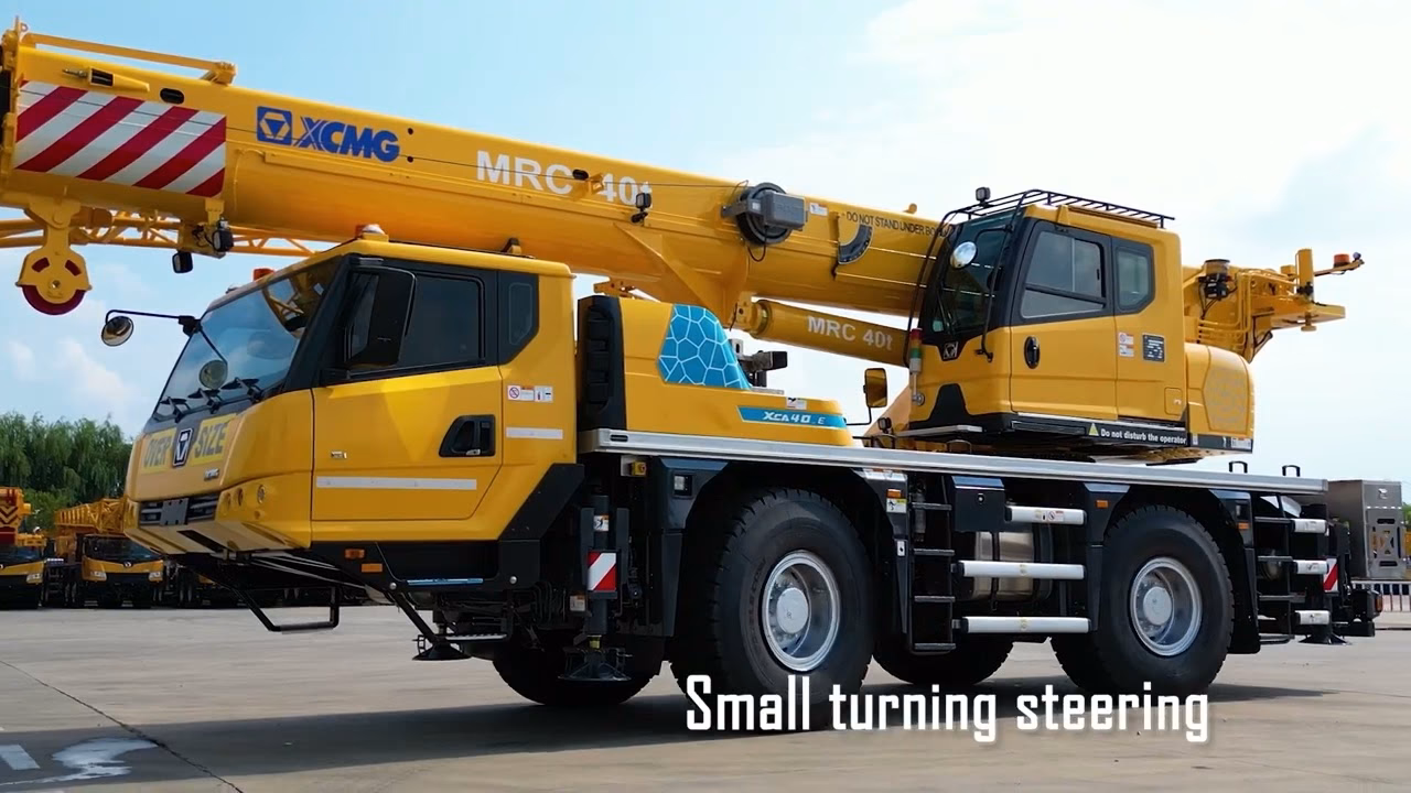 Why should you hire a LTM 40T mobile crane?