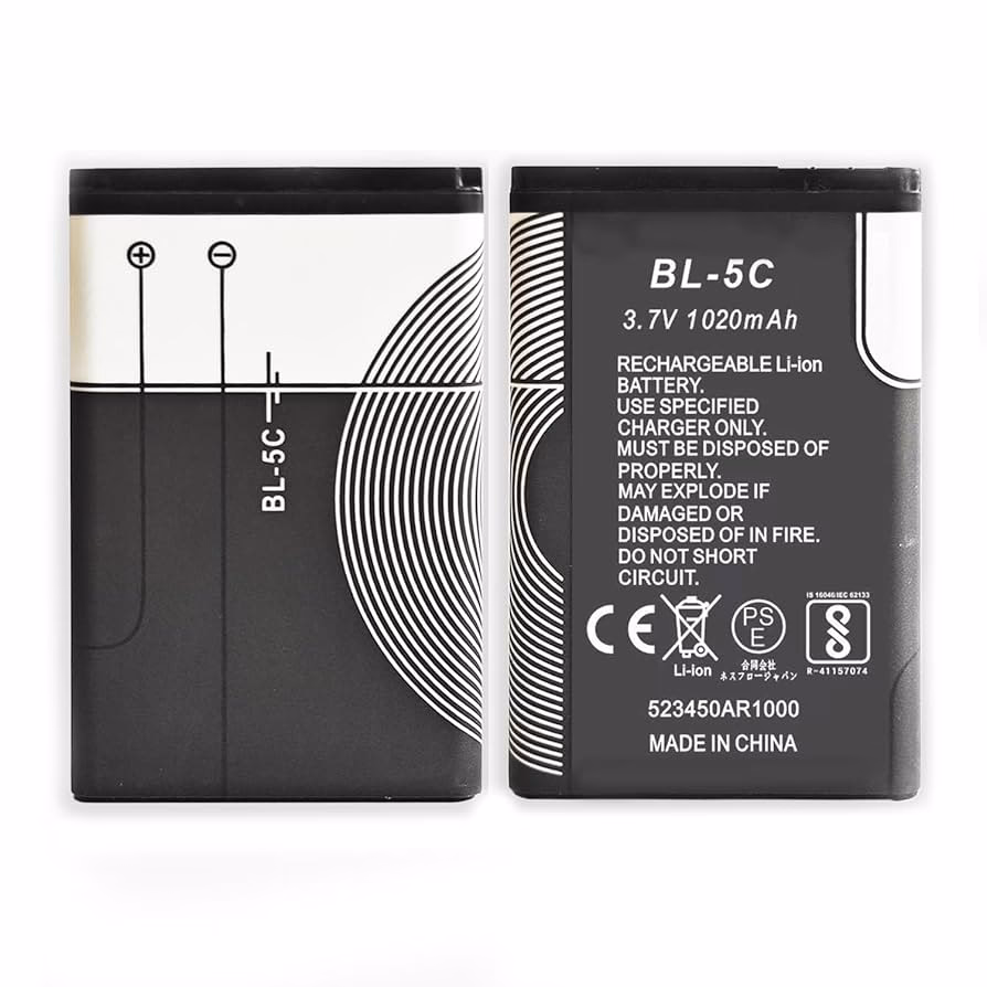 Which BL-5C battery for amplicon Powertel m6000u?
