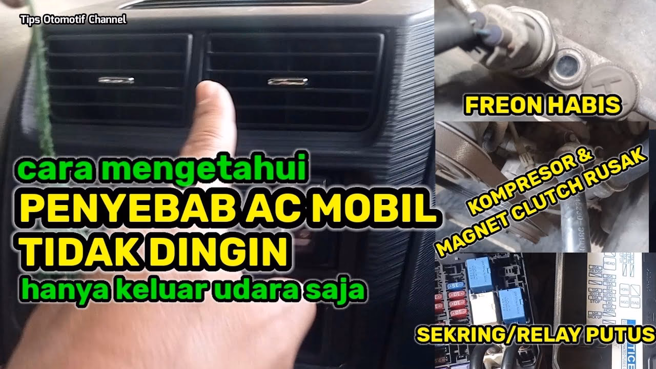 Apa Penyebab AC tidak dingin hanya keluar angin?