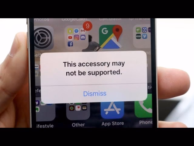 How do I fix “accessory is not supported” on iPhone & iPad?