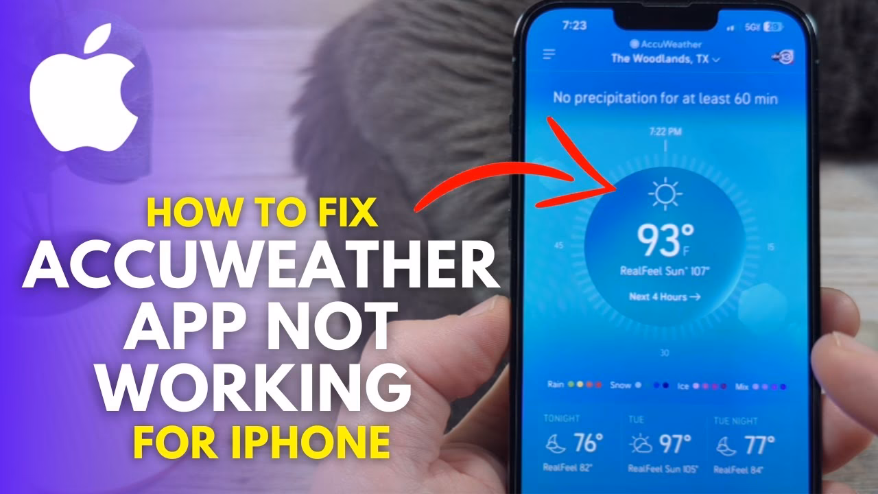 How to fix AccuWeather not updating?