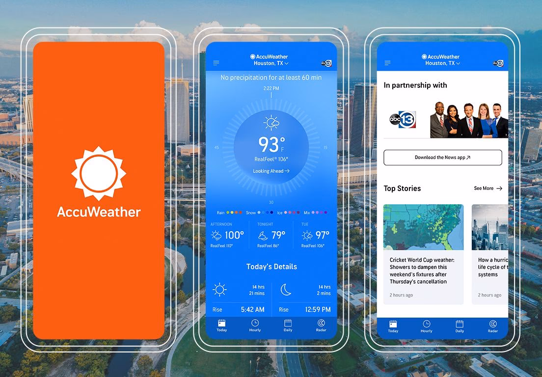 What is the AccuWeather app?