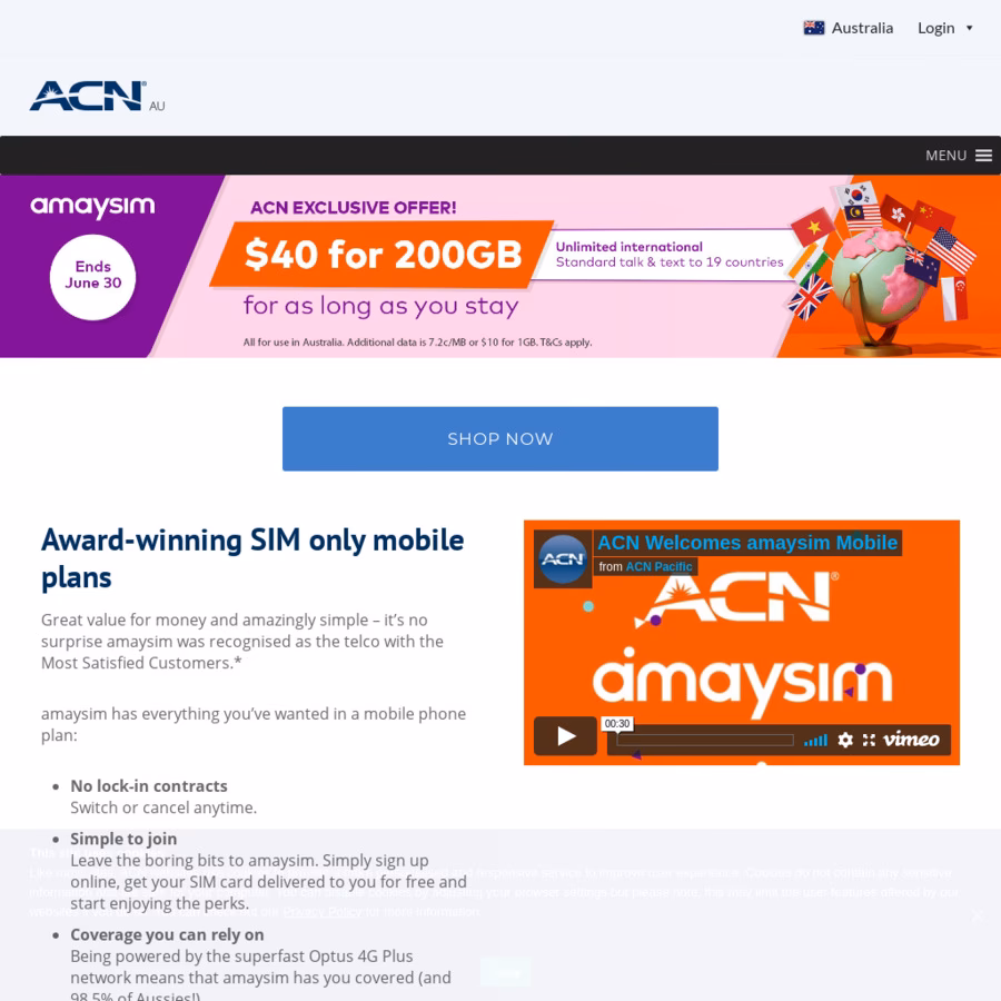 How do I change my phone plan with ACN?