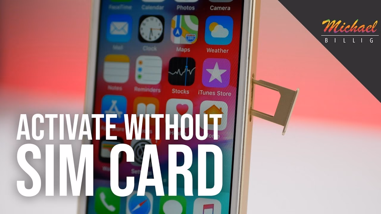 How do I Activate my iPhone without a SIM or WiFi?