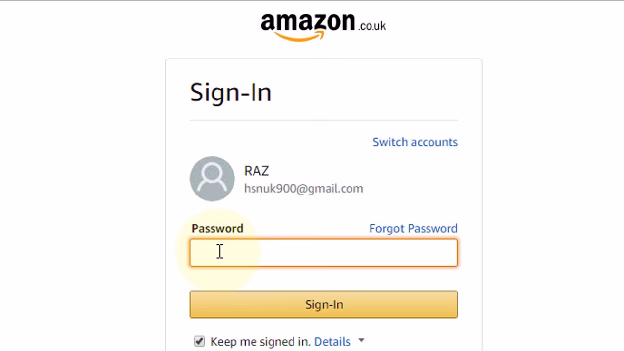 Why can't I open a case on my Amazon account?