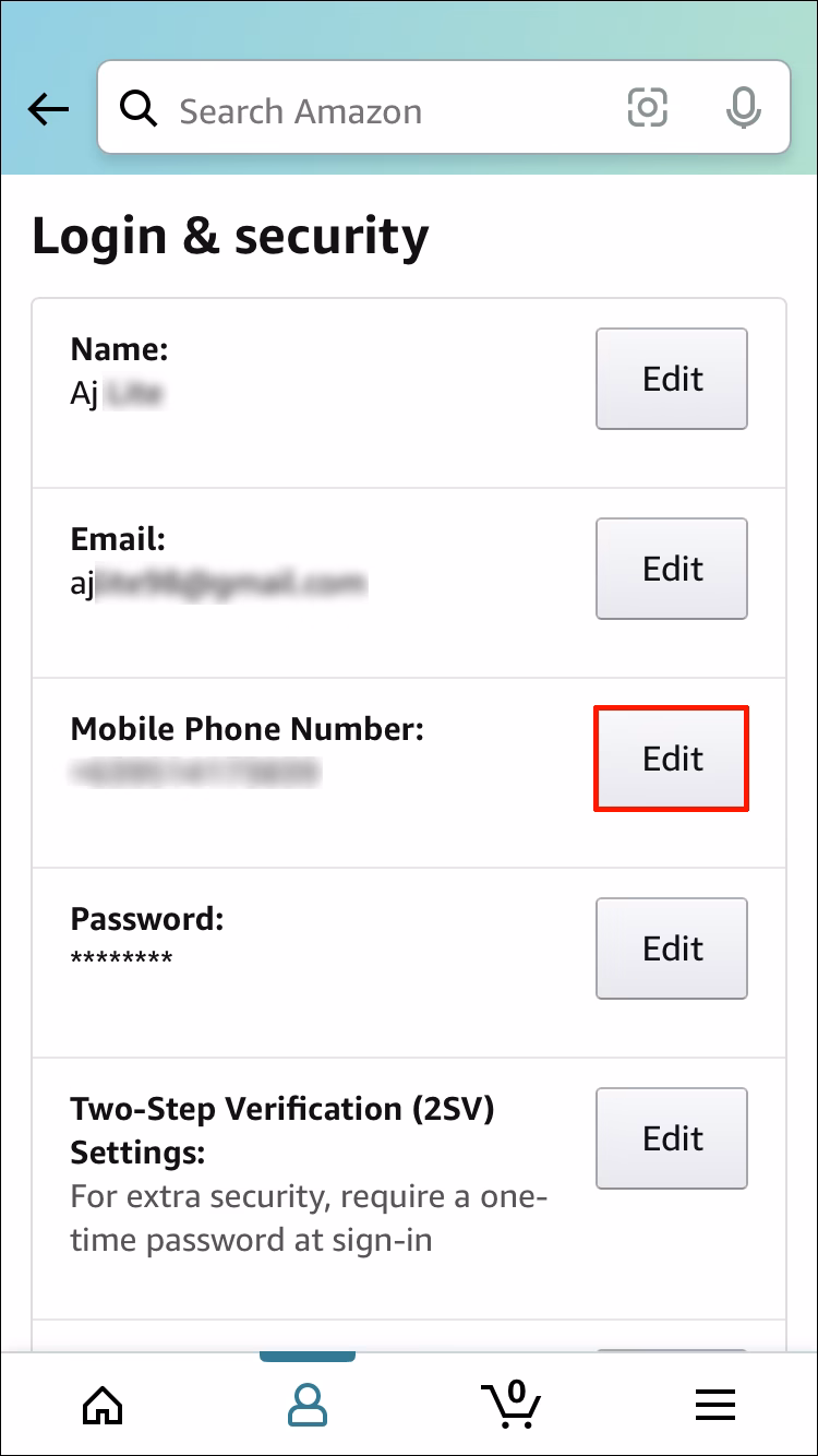 Can a mobile number be linked to more than one Amazon account?