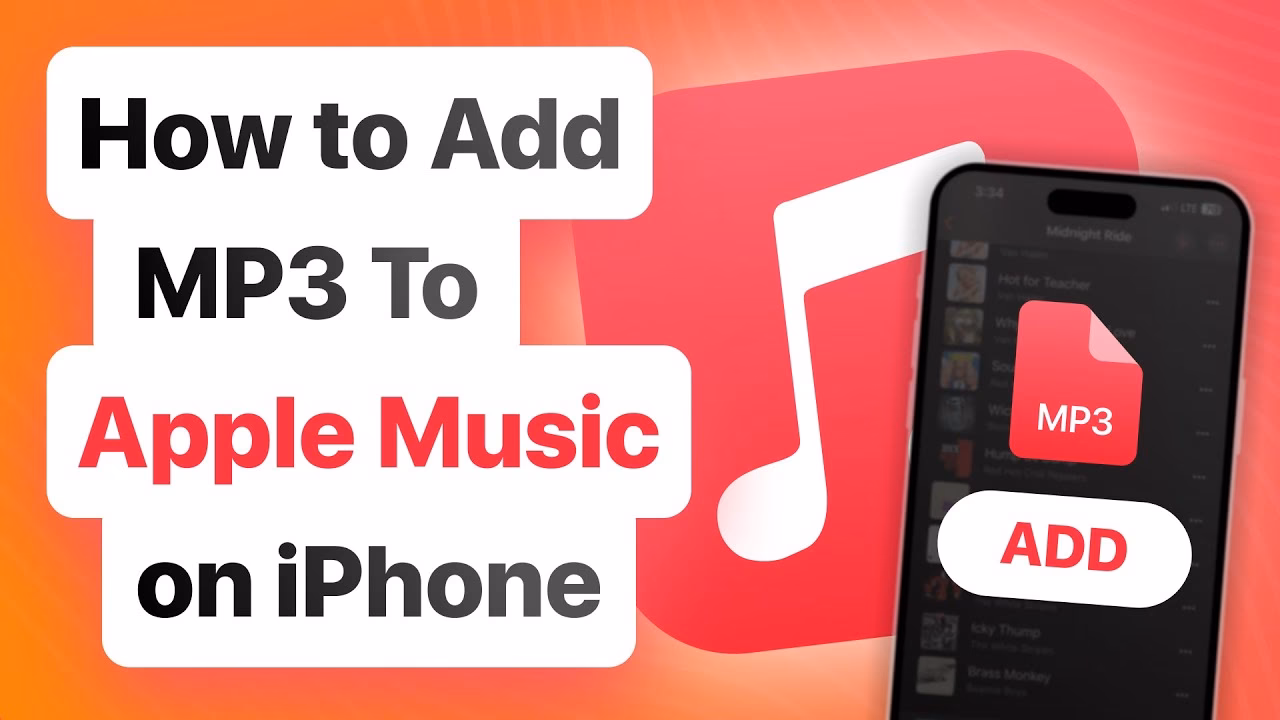 Can I import MP3 files to Apple Music?