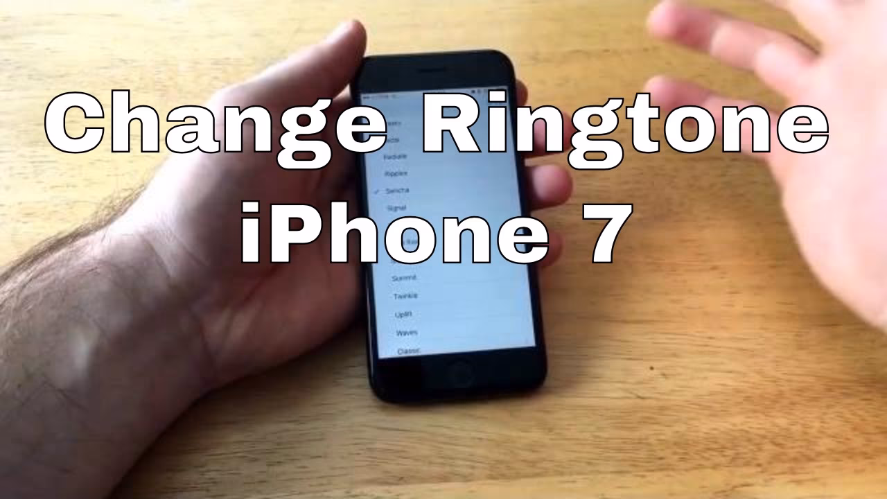 How do I set custom ringtones on iTunes?