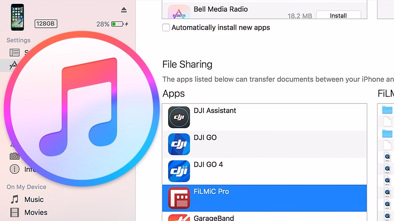 How to transfer MP3 files from laptop to iPhone?