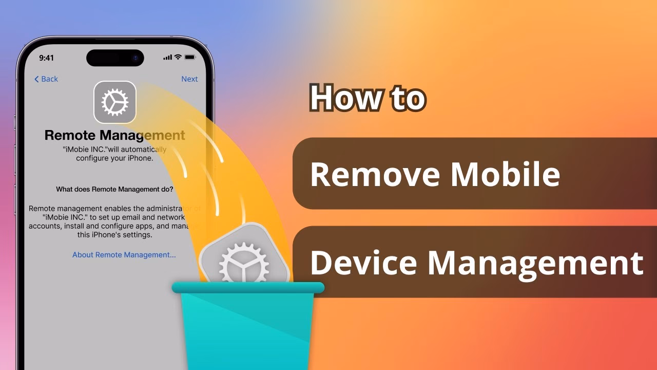 How do I remove a device?