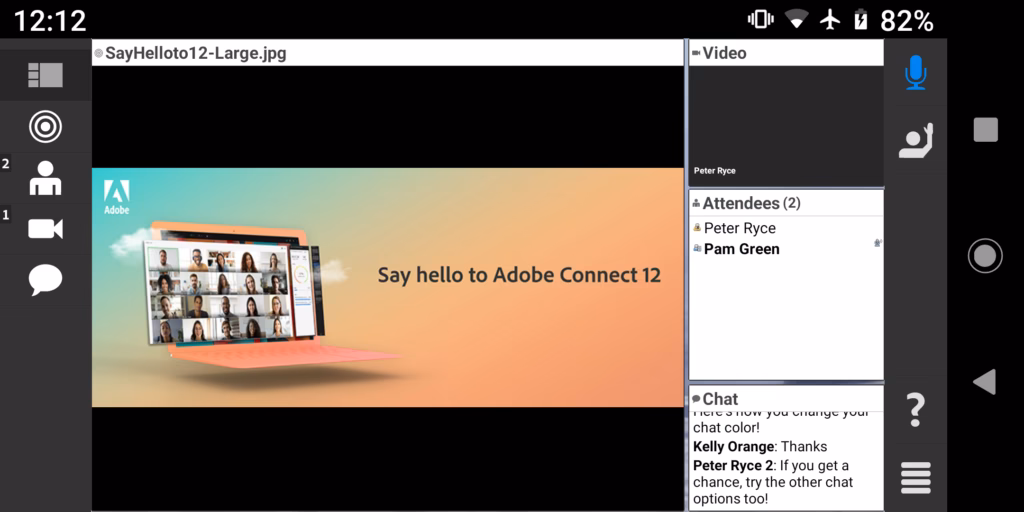 Is the Adobe Connect application compatible with Adobe Connect 9?