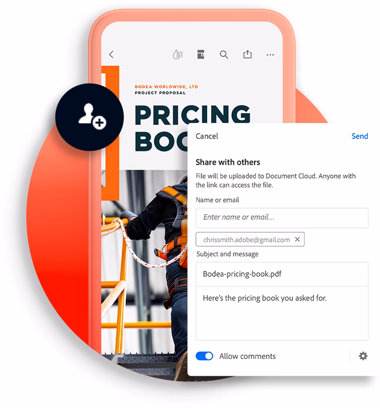 Does Acrobat Pro have a mobile app?