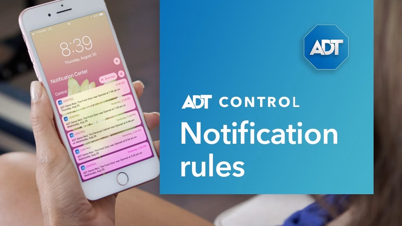 How do I get notifications from ADT Interactive & Smart Connect?