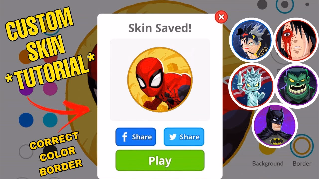 What is GitHub - aparr0t/agario-custom-skin?