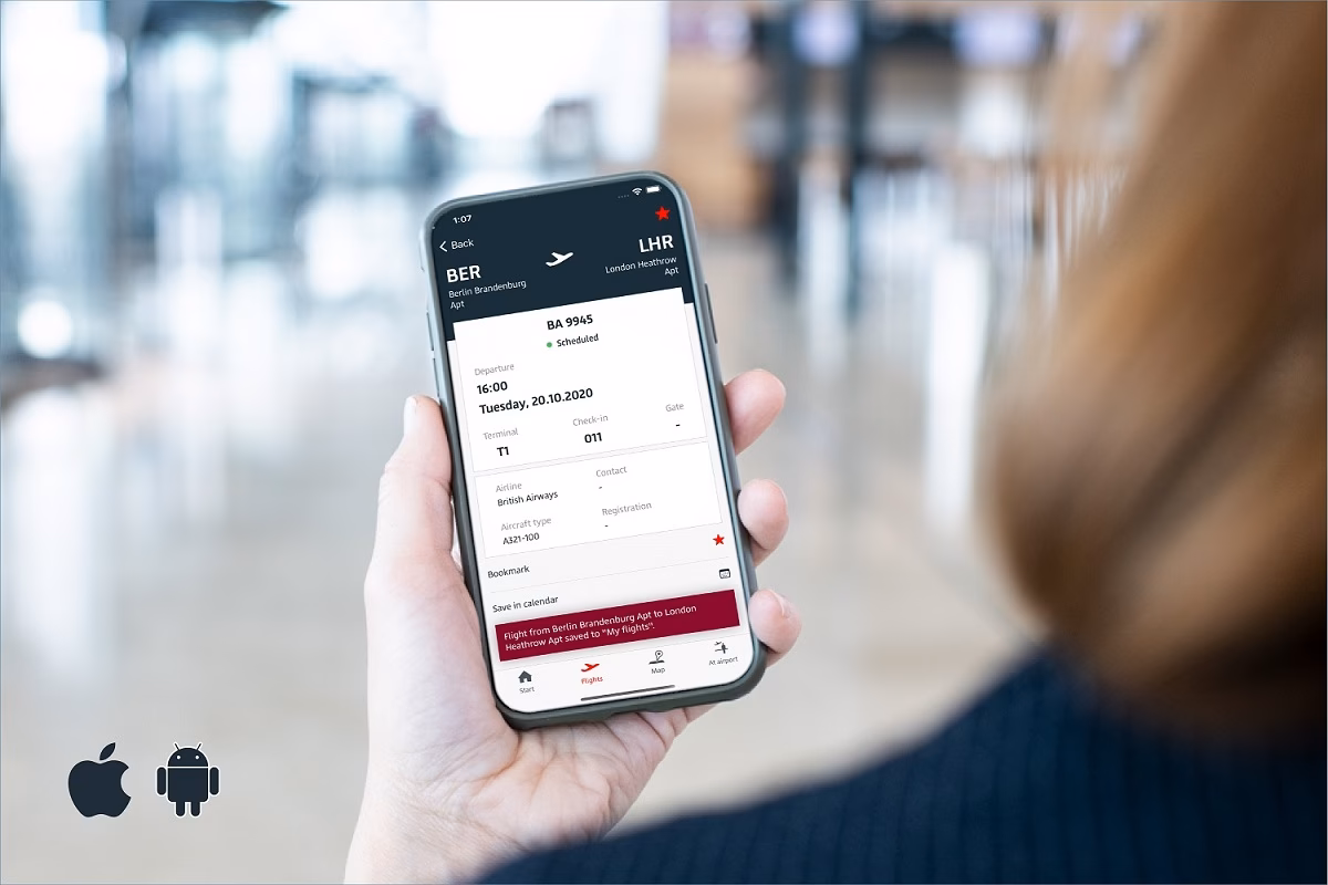 When are check-in machines open at airports?