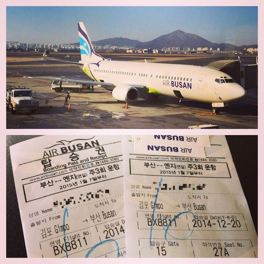 How do I finish my Air Busan check in?