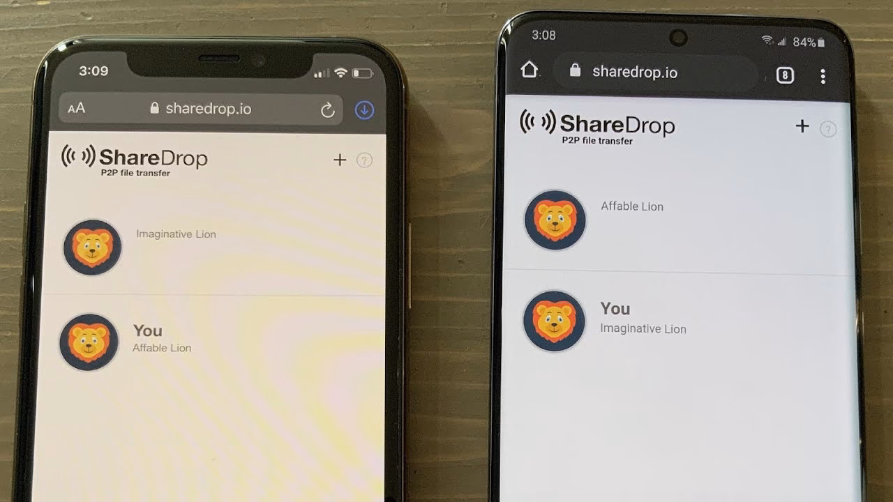 Is there an airdrop app for Android?