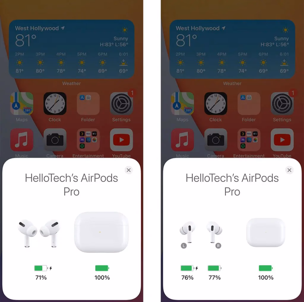 How to check AirPods battery health?