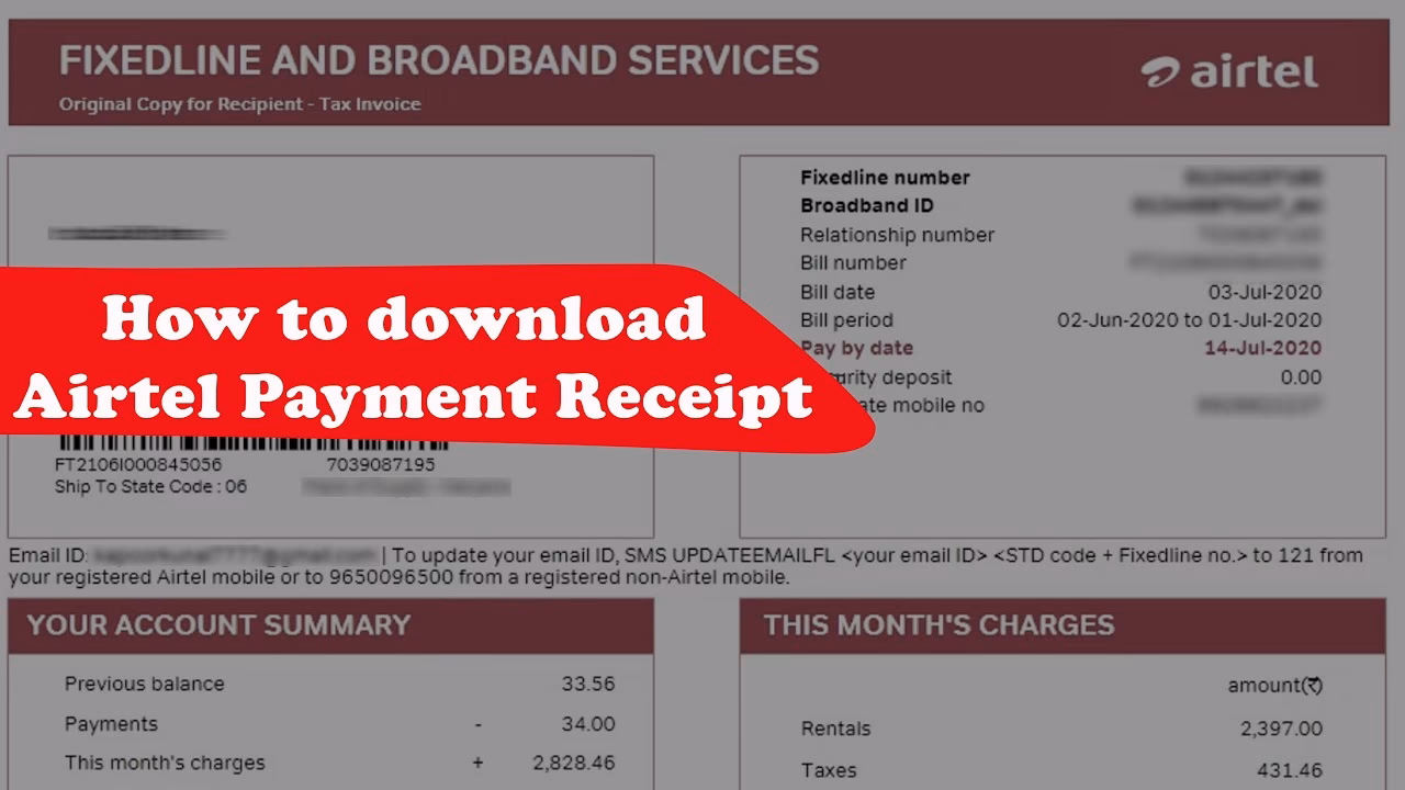 How to pay Airtel postpaid bill with ICICI Bank?