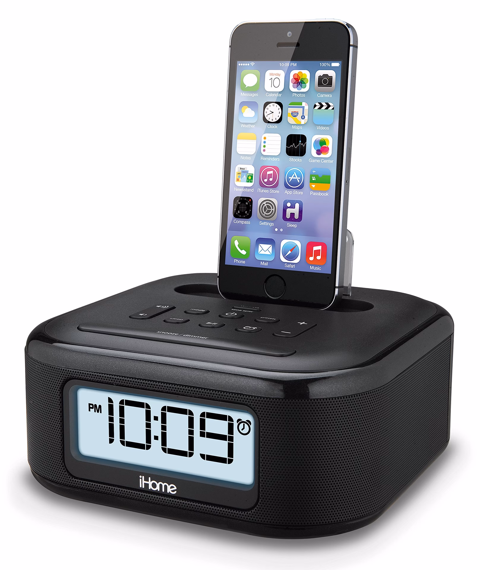 Do iPhone alarm clock docks have radio?