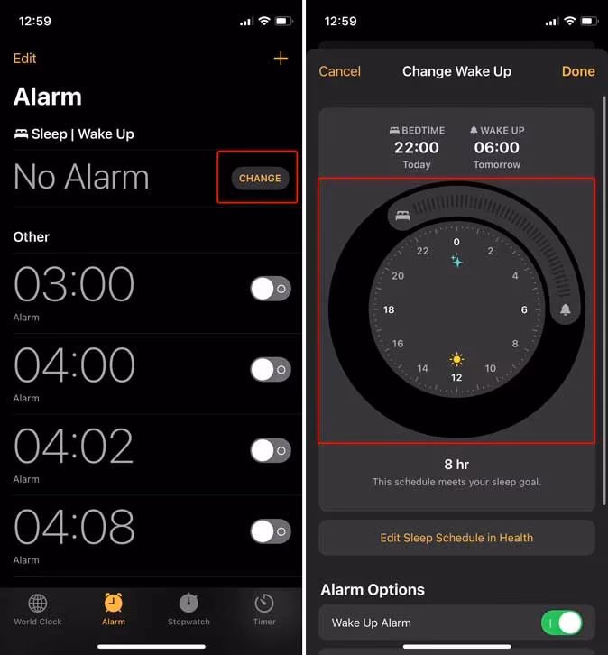 How to set Apple Music alarm on iPhone?