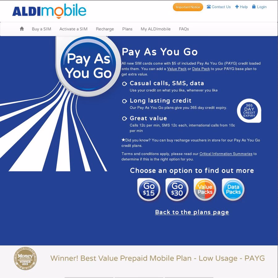 How do I top up my Aldi Talk prepaid plan?