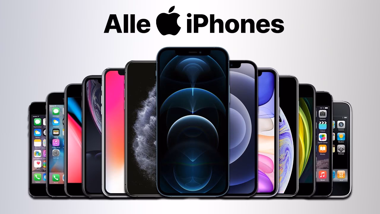 Welche iPhones gibt es?