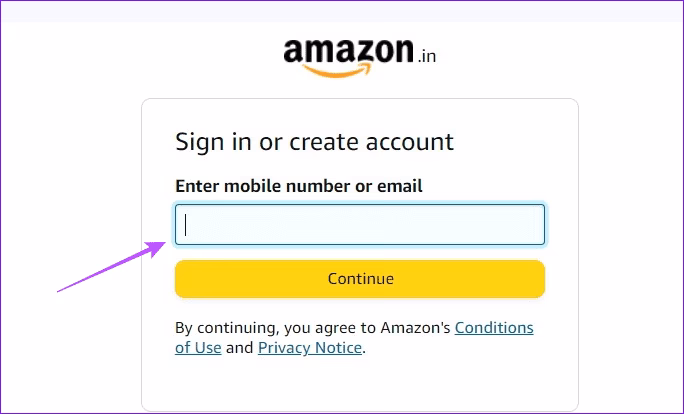How do I get a password from Amazon?
