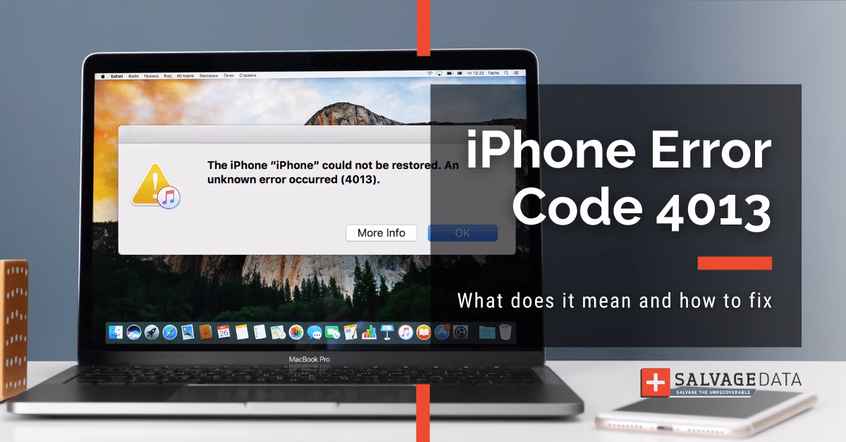 What is iPhone error 4014?
