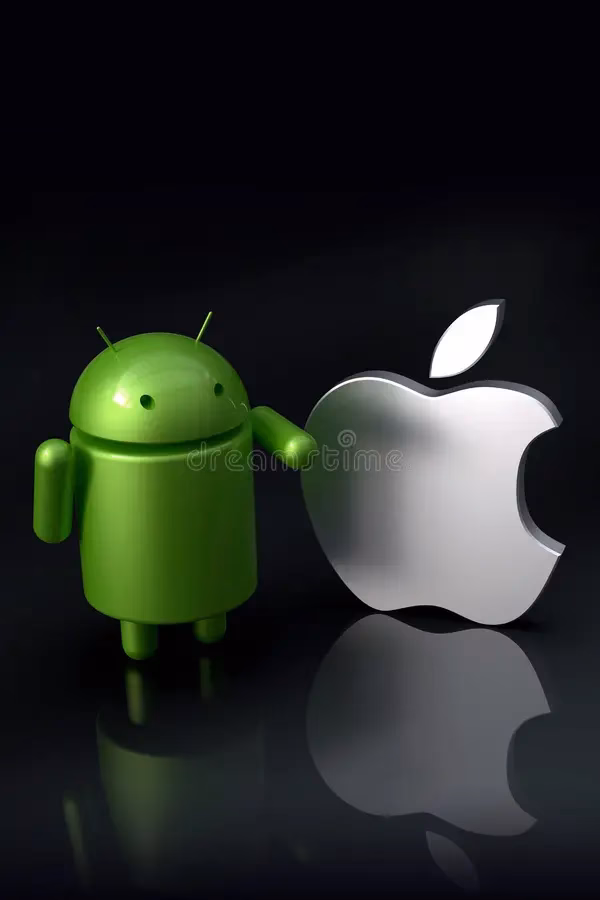 How many Android iOS logo vectors are there?