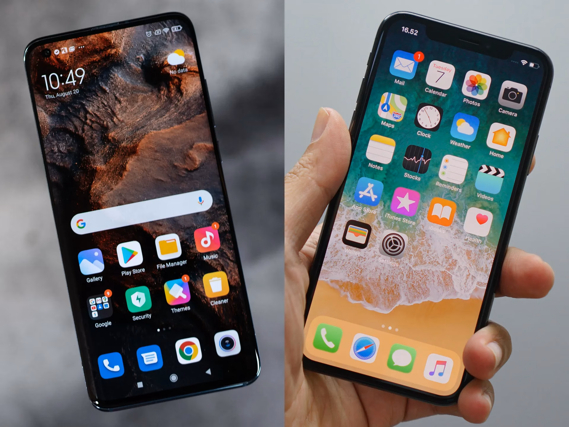 Which Android launcher is recommended for iPhone-like customization?