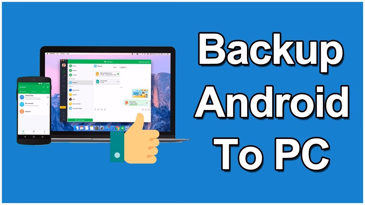 How to backup Android phone to PC Windows 10 via Bluetooth?