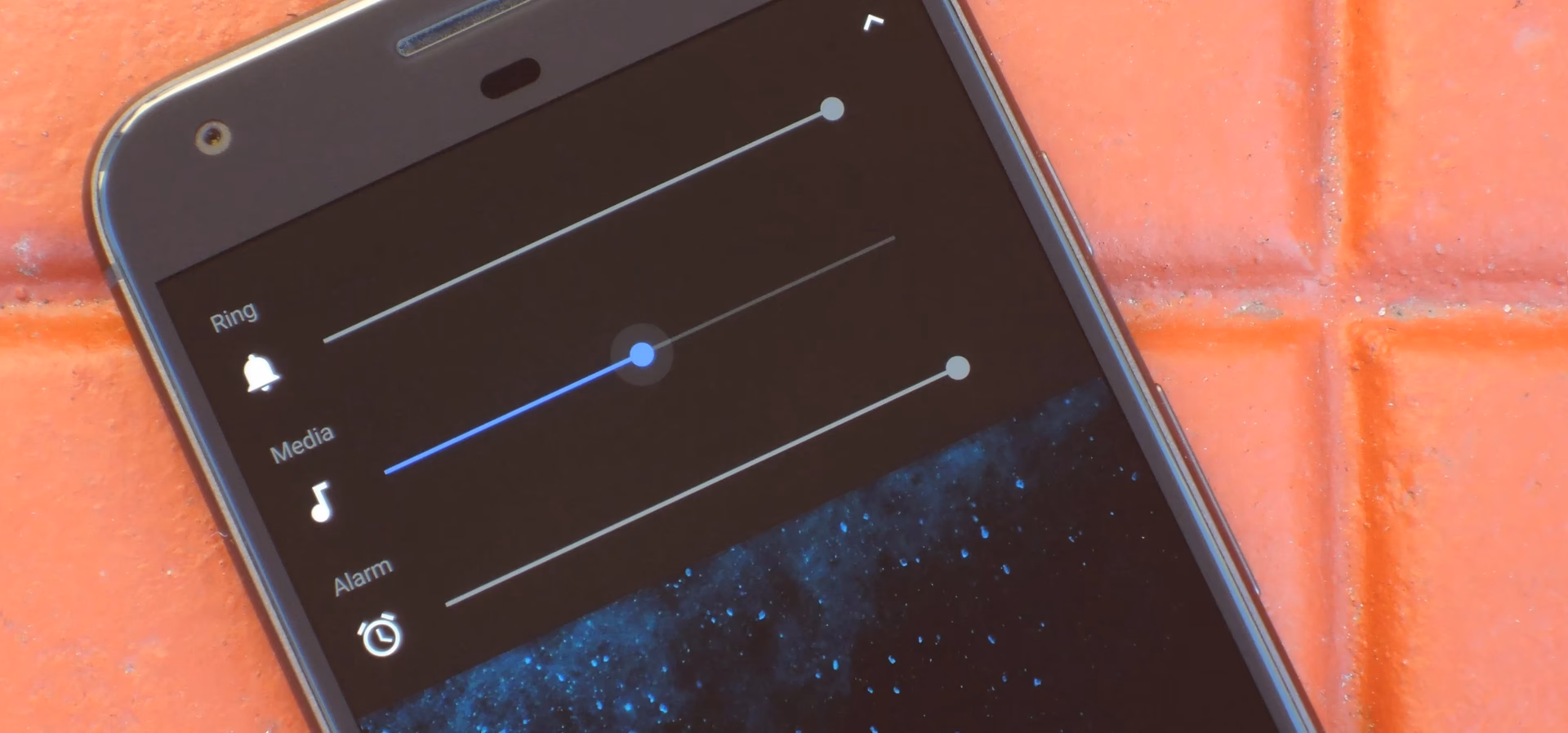 How do I change the volume on my Android phone?