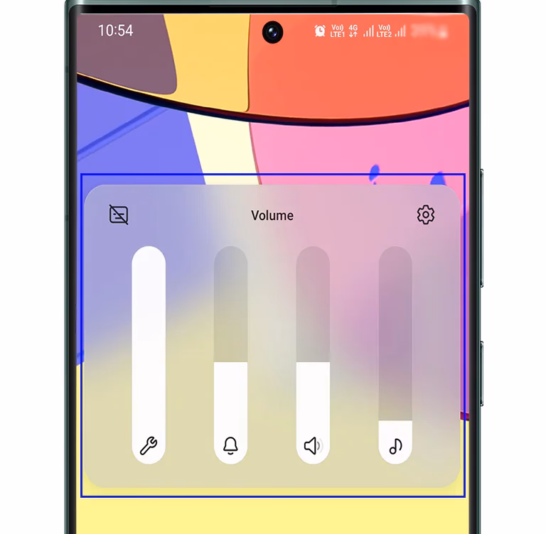 How to adjust speaker volume on Android?