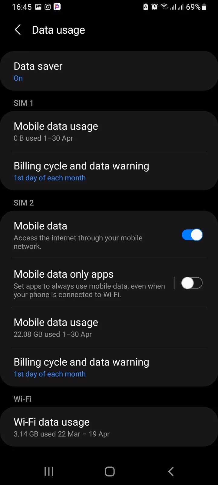 Can I set up data restrictions on my Android phone?