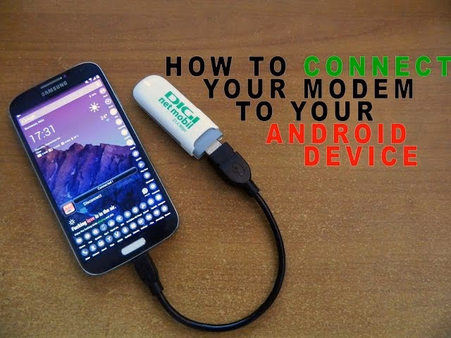 What is mobile modem tethering?