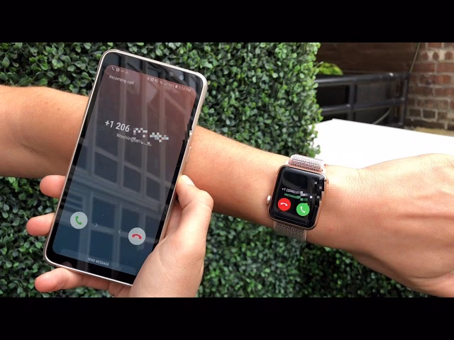 Can a smart watch be connected to an iPhone?