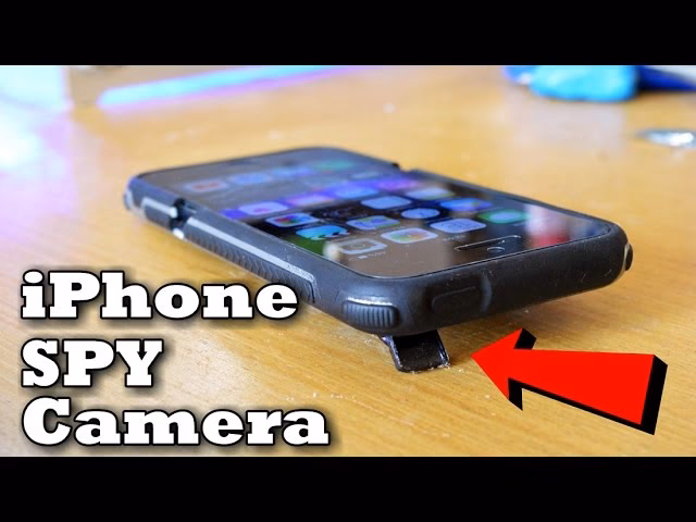 How does a smartphone spy lens work?