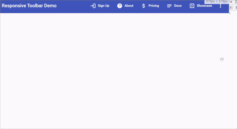 What is a navbar component in angular?