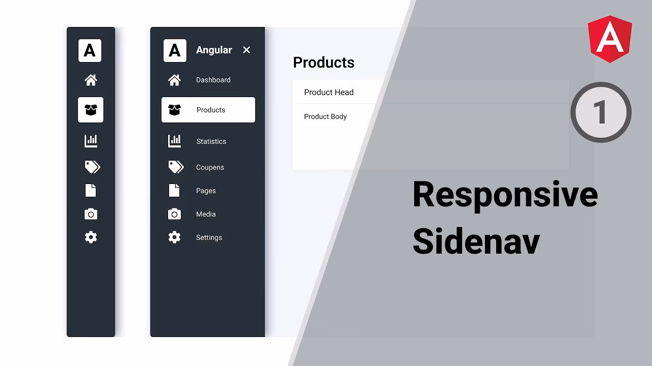 What are material toolbar and material side navigation bar?