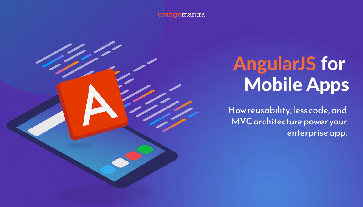 Can you develop mobile apps with angular?