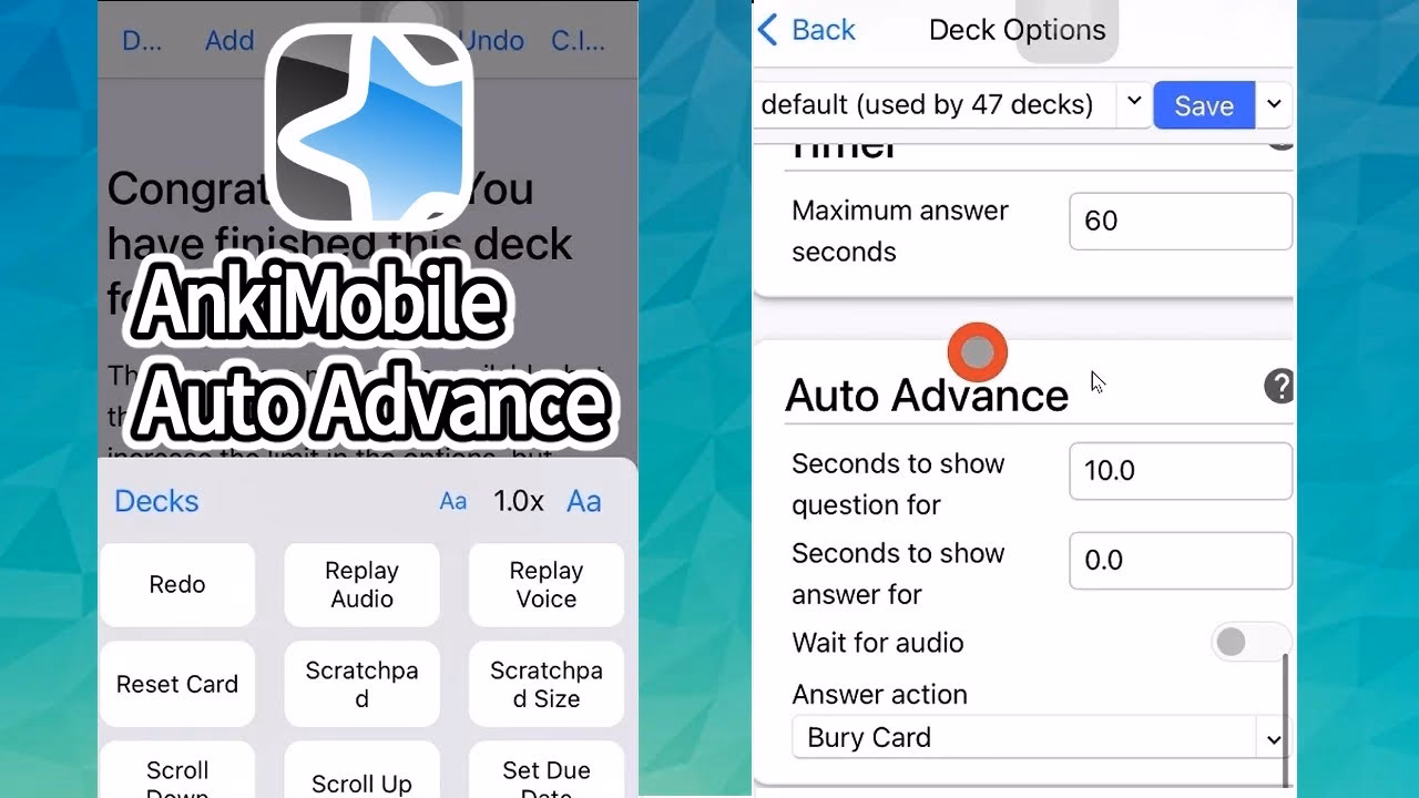 How do I use Anki cards on my mobile device?